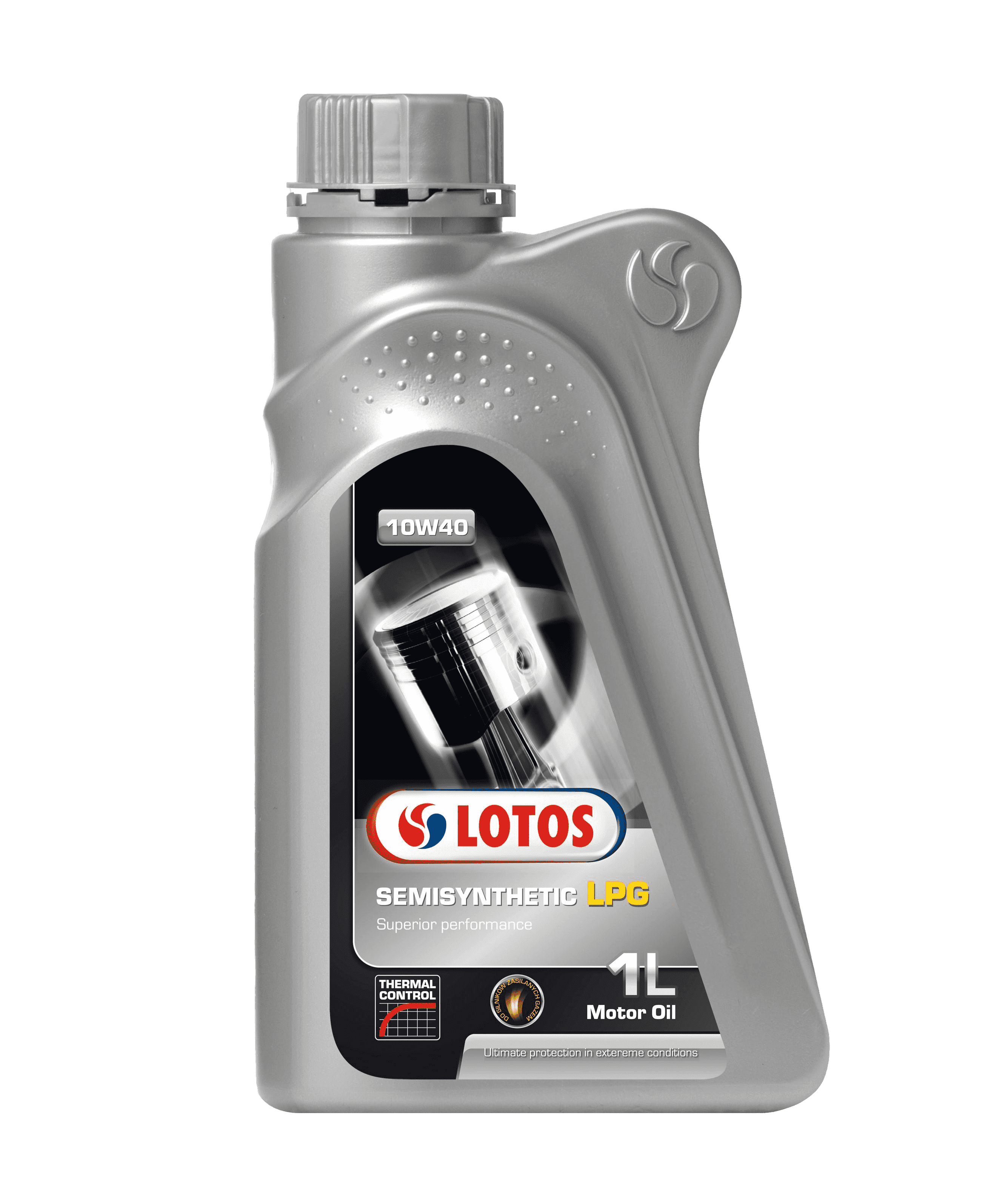 Моторное масло Lotos Semisynthetic LPG 10W-40, 1л